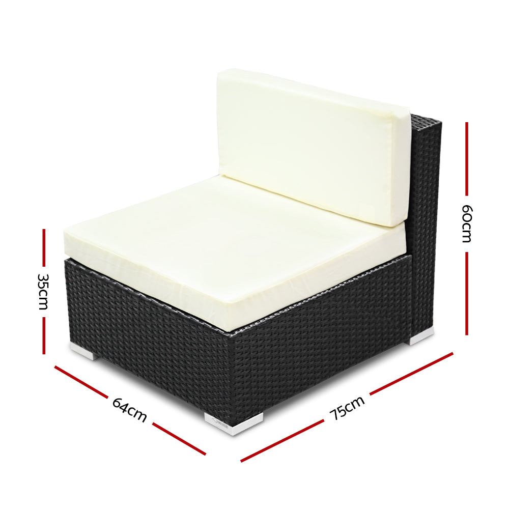 Garden Outdoor Sofa Furniture Chair 2PC