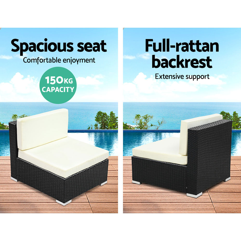 Garden Outdoor Sofa Furniture Chair 2PC