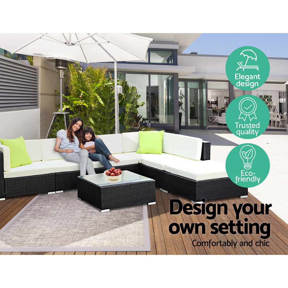 Garden Outdoor Sofa Furniture Chair 2PC